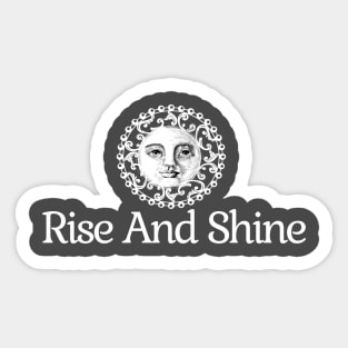 Rise and Shine Yoga Sticker